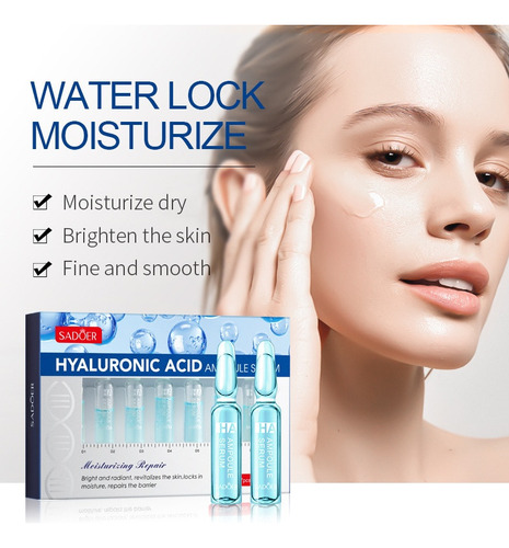Sérum Facial En Forma De Ampolla De 2 Ml X 7 Unidades, Antio