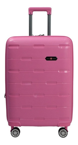 Maleta Mediana 24 Swiss World Pink