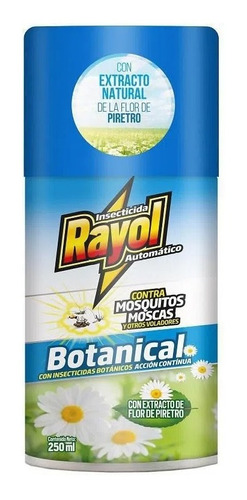 Insecticida Rayol Botanical Automatico Rpto 250 Ml