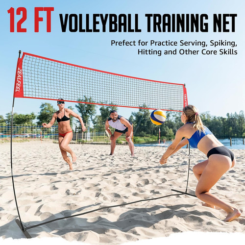 Rojo De Voleibol, Rojo De Entrenamiento De Voleibol De 12 Pi