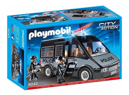 Playmobil Camioneta Especial De Policía 6043