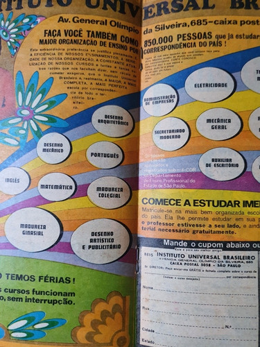 Bloquinho Extra Apresenta N° 3 Homem De Ferro. Original. Raríssimo. Editora Bloch. Ano 1975 (Usado)