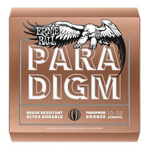 Cuerdas Guitarra Ernie Ball P02080 Folk Paradigm Ex Light Ph