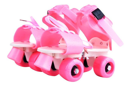 Patin Artistico 4 Ruedas Rosa/violeta Nena Roller Oferta!!