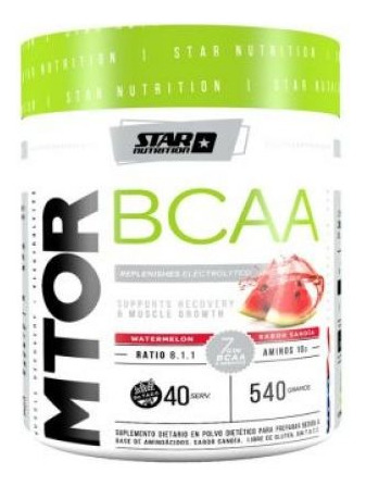 Bcaa Mtor 8.1.1 270 Gr Star Nutrition Aminoacidos La Plata
