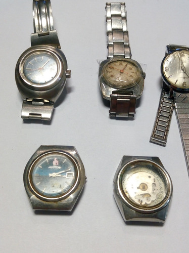 Lote Relojes A Cuerda Mujer Para Repuesto. Antiguos. Lote 1 (Usado)