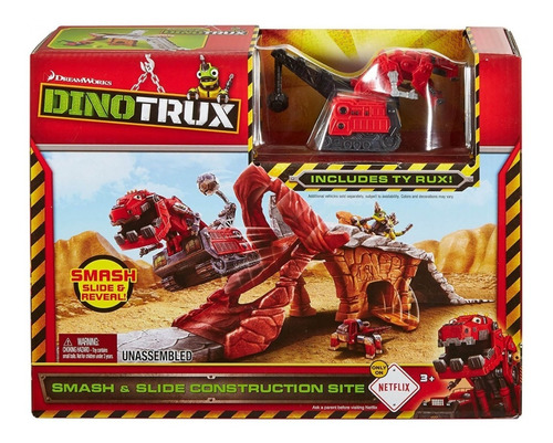 Dinotrux Set De Construcción  Smash & Slide  