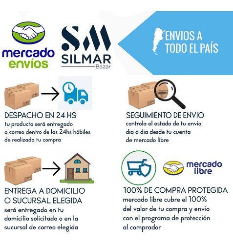 Perchero 5 Ganchos Metalizado Pared Silmar