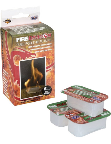 Paquete Cocina Plegable Y Combustible Sólido Fire Dragon