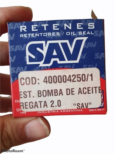 Estopera Bomba De Aceite Fiat Regata 2.0