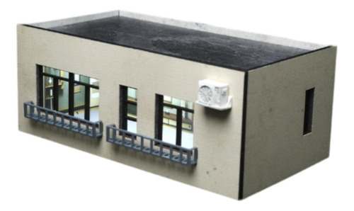 De Casa Modelo A Escala 1/64 Ho, Accesorios Realistas De A