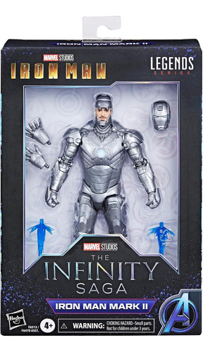 Figura Iron Man Mark Ii Infinity Saga Marvel Legends Avenger