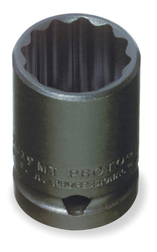 Dado Impacto Corto 1/2  X 14 Mm Modelo J7414mt Marca Proto