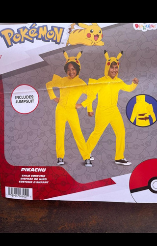 Disfraz De Pikachu Talla 8