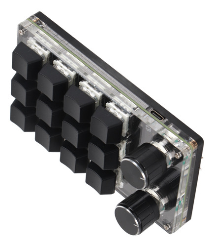 Teclado Programable Para Juegos Con Una Sola Mano, Macro, 2