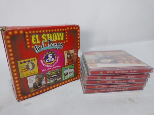Cd Box Set X 5 El Show Del Tango / Edición Limitada 