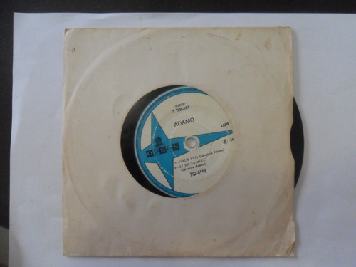 Adamo Compacto 1969 Valse D'été F...comme Femme Sur La Mer (Usado)