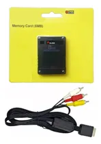 Comprar Cable De Audio Y Video Rca + Memory Card De 8mb Para Ps2