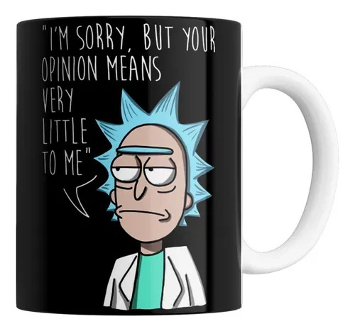 Taza De Cerámica - Rick And Morty