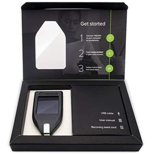 Trezor Model T Wallet Billetera Crypto Bitcoin Ethereum