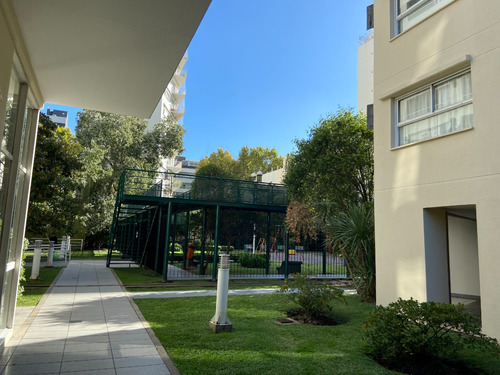 Monoambiente Alquiler Temporario Mensual / Belgrano / Al Frente / Edificio Con Pileta, Gimnasio, Jardines Y Seguridad 24 Hs