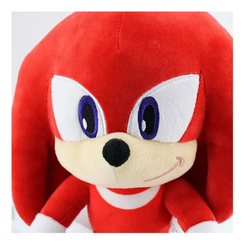Brinquedo De Pelúcia Knuckles De 30 Cm: Macio E Colecionável