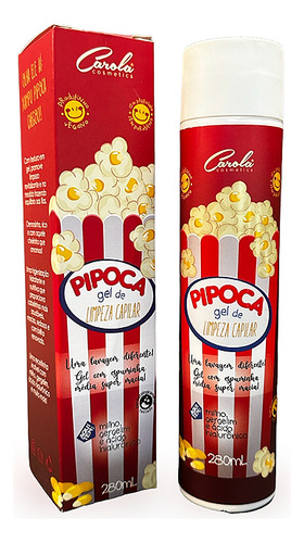 Gelzinho De Limpeza Capilar Pipoca 280ml