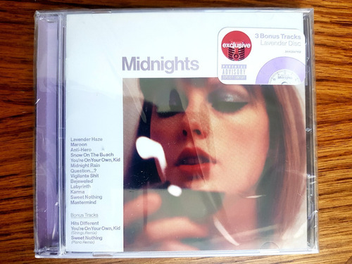 Imagen 2 de 5 de Taylor Swift - Midnights - Cd Versión 1, 2, 3, 4 Y Target Ed