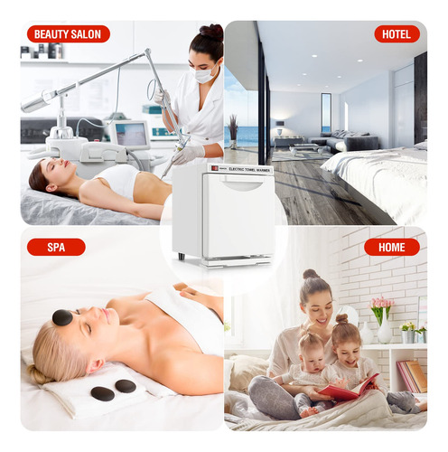 Gabinete Calentador De Toallas 5l Para Spa Y Hogar