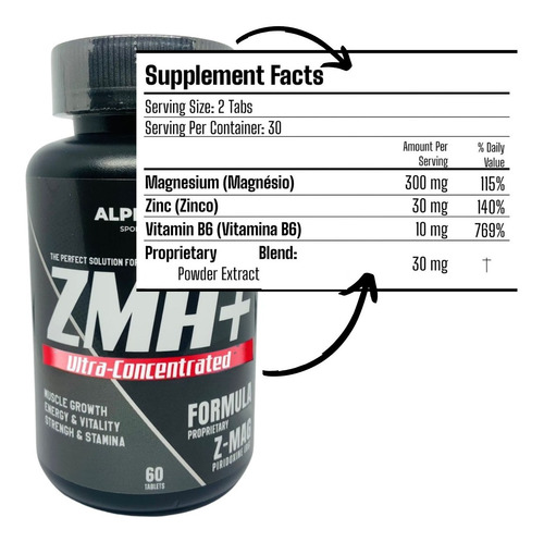 Suplemento Para Ganhar Massa Muscular 100% Natural Zma Bcaa