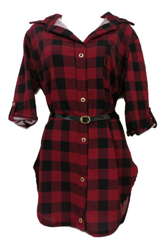 Vestido Camisa Cuadros Blusa Larga Moda Swag Long Fit Bluson | MercadoLibre Vestido Camisa Cuadros Blusa Larga Moda Swag Long Fit Bluson | MercadoLibre