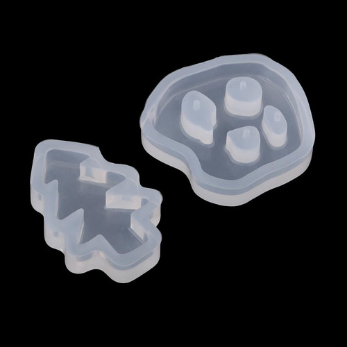 1 Juego De 5 Formas De Silicona Diy Molde De Joyería Molde