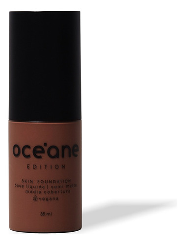 Base de maquiagem líquida Océane Skin Foundation Océane Editon é semi-matte 500D