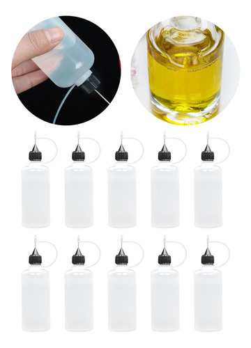 10 Uds. Botellas Con Punta De Precisión, Botellas 60ml