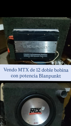 Mtx De 12 Doble Bobina Con Potencia Blanpunkt