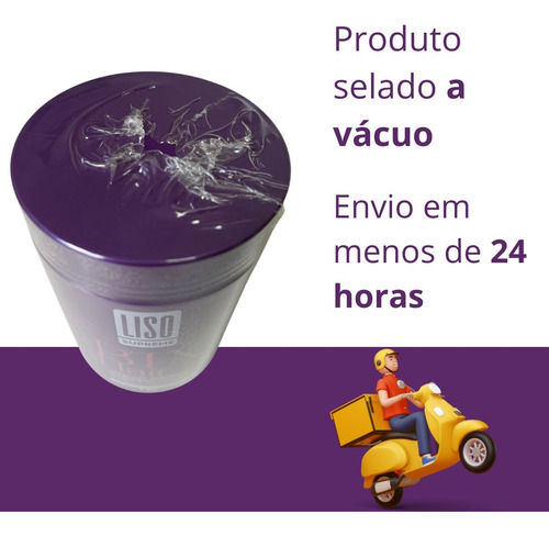 Btx Capilar Orgânico 1kg Selagem Sem Formol Liso Perfeito