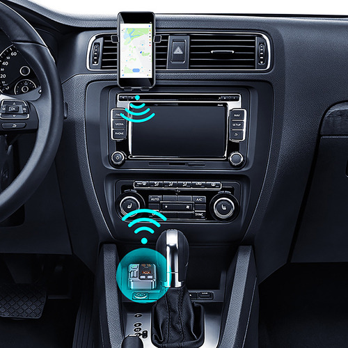 Reproductor Bluetooth Para Coche, Carga Rápida, 30 W, Manos