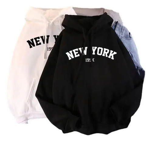 Sudadera Con Capucha De Mujer De Manga Larga Con Estampado D