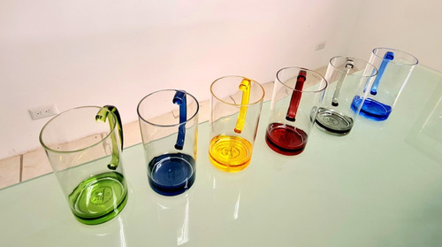 Imagen 4 de 4 de Pack De 6 Vasos Para Cervezas Y/o Refrescos. De Melamina.