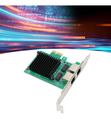 Placa De Rede De Servidor Com Duas Portas Rj45 1000m Gigabit