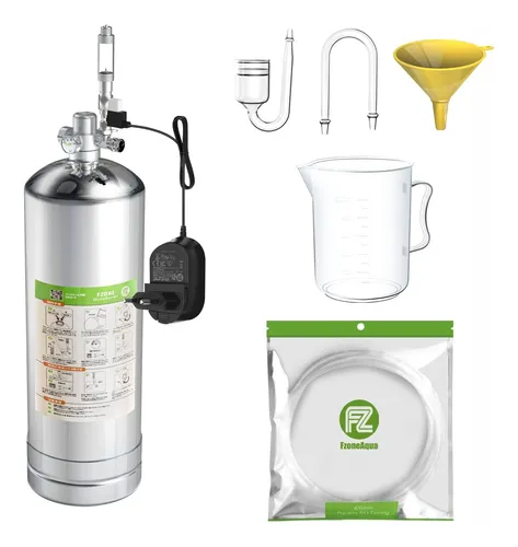 Fzone 2.5l Sistema Generador De Co2 Para Acuario Kit De Reac