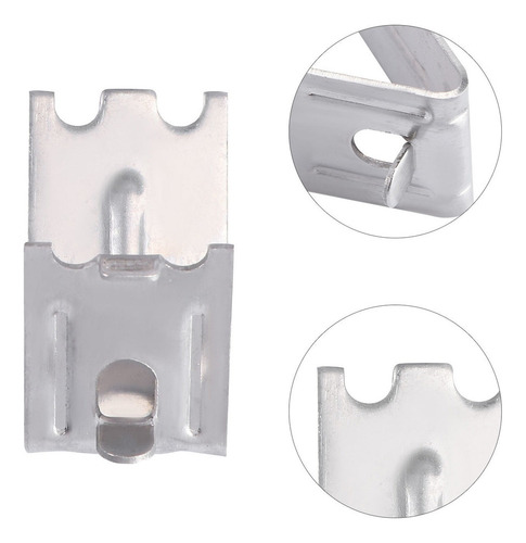 Soporte For Estante Heladera 20 Piezas, Gancho Ac