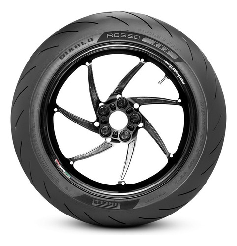 Pneu Traseiro 180-55 Zr-17 Gsf 1200 Bandit Diablo Rosso Iii