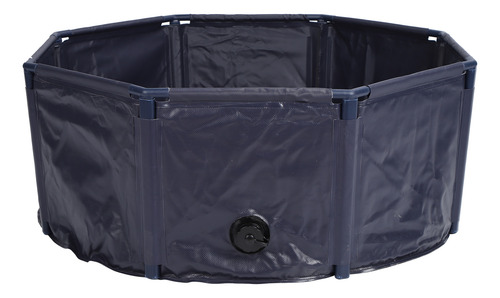 Bañera Plegable Para Perros M30/100 Cm, Portátil, De Pvc