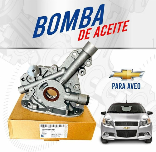 Bomba Aceite Aveo Optra Design Gm