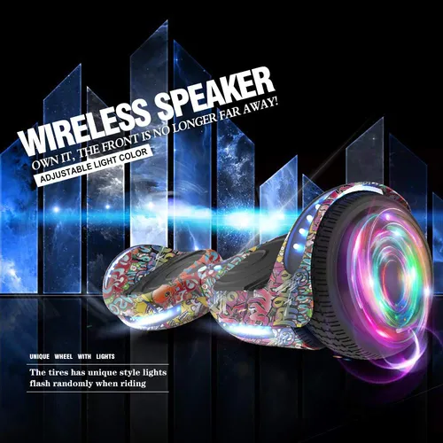 Hoverstar Patineta Hoverboard Version Hs2.0, Color Cromado,