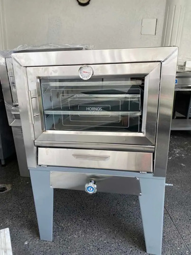 Horno Industrial 3 Latas, Mixto Con Termómetro Acero A Gas | MercadoLibre