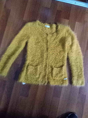 Sweaters Pullover Saco Color Maíz.talle 14 Años O S .cheky