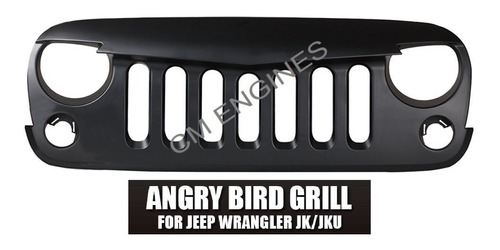 Parrilla Jeep Wrangler Jk Angry Bird 08/19