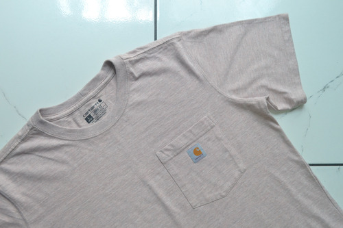 Playera De Mujer Carhartt Rosa Claro - Gris Talla G / L (Usado)